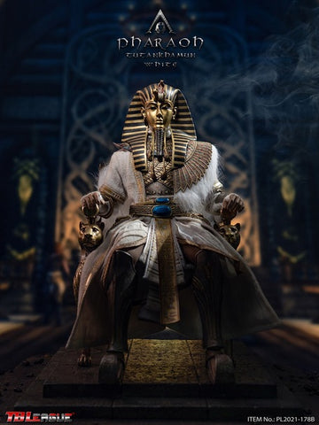 TBLeague PL2021-178B 1/6 Pharaoh Tutankhamun White figure