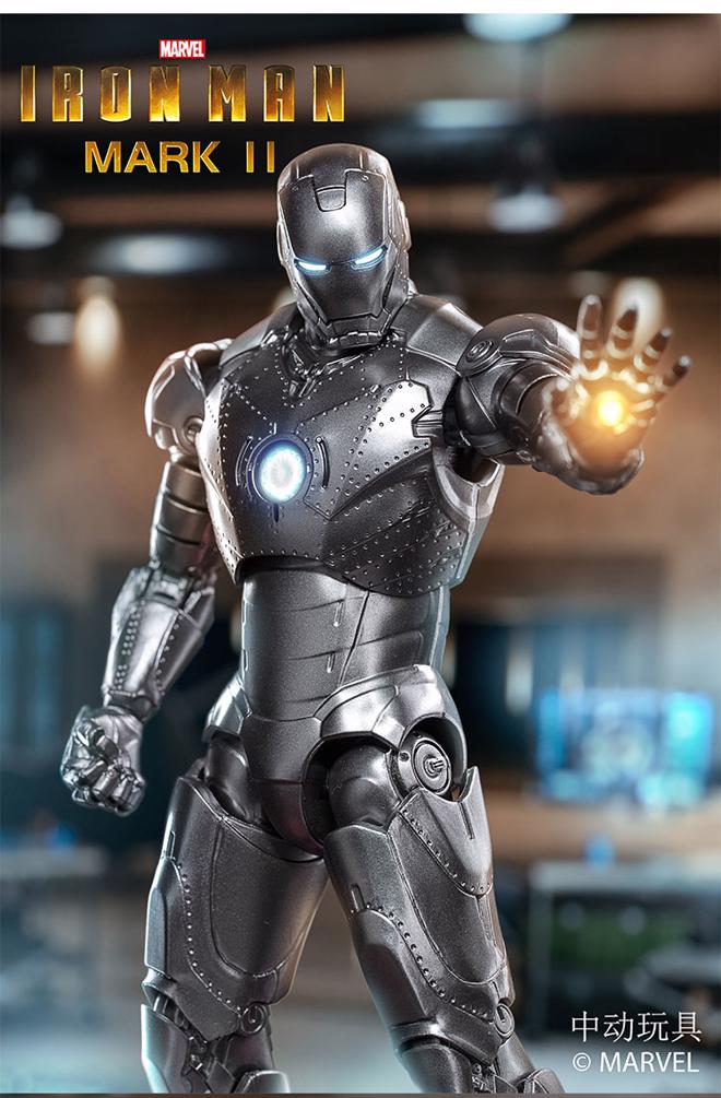 ZD TOYS: 1906-02 Iron Man MK2 Mark 2 (1/10th Scale) – TWC