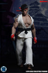 SUPER DUCK SET022 1/6 Fighter Head Sculpt + Costume Set (WHITE)