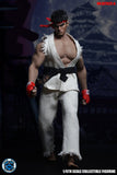 SUPER DUCK SET022 1/6 Fighter Head Sculpt + Costume Set (WHITE)