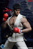 SUPER DUCK SET022 1/6 Fighter Head Sculpt + Costume Set (WHITE)