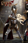 POPTOYS 1/6 ALS010 & ALS012  Eagle Knight Guard Silver Armor Version and Horse Set