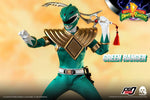 ThreeZero 3Z0310_CB Mighty Morphin Power Rangers – 1/6 Core Rangers + Green Ranger Six-Pack