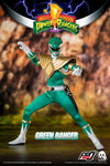 ThreeZero 3Z0310_CB Mighty Morphin Power Rangers – 1/6 Core Rangers + Green Ranger Six-Pack