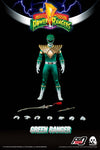 ThreeZero 3Z0310_CB Mighty Morphin Power Rangers – 1/6 Core Rangers + Green Ranger Six-Pack
