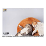 JXK JXK070C  1/6th Lethargic cat (Calico)