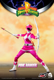 ThreeZero 3Z0310_CB Mighty Morphin Power Rangers – 1/6 Core Rangers + Green Ranger Six-Pack