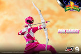 ThreeZero 3Z0310_CB Mighty Morphin Power Rangers – 1/6 Core Rangers + Green Ranger Six-Pack