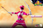 ThreeZero 3Z0310_CB Mighty Morphin Power Rangers – 1/6 Core Rangers + Green Ranger Six-Pack