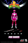 ThreeZero 3Z0310_CB Mighty Morphin Power Rangers – 1/6 Core Rangers + Green Ranger Six-Pack