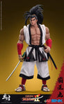 SNK Genuine License-Tunshi Studio-"True Samurai Soul: Bawang Maru Hell Change"-Bawang Maru 1/6 Action Figure (Samurai Shodown Haohmaru)