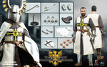 COOMODEL 1/6 SERIES OF EMPIRES - TEUTONIC SERGEANT (STANDARD ALLOY VERSION) SE109