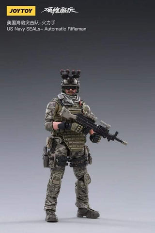 JOYTOY 1/18 US Navy US Navy SEALs- Automatic Rifleman JT1491