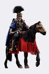 HHmodel x HaoYuTOYS 1/6 Imperial Legion-Tyrant Black Gold Man and Horse Set Edition HH18041