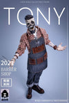 YUANXINGSHI JC-001 1/6 Gathering Trend Series FirstRound Oil head Barber Tony