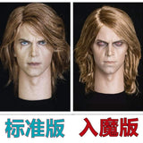 EHTOYS1/6 Soldier Star Wars Skywalker Anakin Customized Hair Planting Head Sculpture RS001