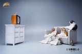 JXK 1/6 LAZY CAT 5.0 JXK086A, B, C, D, E