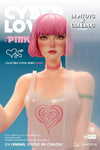 (WAITLIST) DAMTOYS x COALDOG 1/4 CYBER LOVER-PINK Collectible Statue (swappable double head sculpt) DCS001
