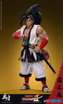 SNK Genuine License-Tunshi Studio-"True Samurai Soul: Bawang Maru Hell Change"-Bawang Maru 1/6 Action Figure (Samurai Shodown Haohmaru)