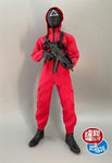 Mini Plastic Toys - Game Of Squid Soldier 1: 6 Action Figure Series