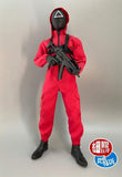 Mini Plastic Toys - Game Of Squid Soldier 1: 6 Action Figure Series