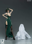 (WAITLIST) LZ TOYS 1/6 scale The heroine who guards the world Snow Head sculpt costume set SET001