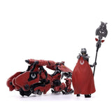 JOYTOY 1/18 Saluk Flame Dragon Cavalry (Crimson) JT2016