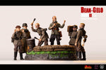 POPTOYS 1/12 SPS003 Six-man battlefield platform scene