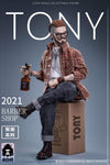 YUANXINGSHI JC-001 1/6 Gathering Trend Series FirstRound Oil head Barber Tony