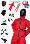 Mini Plastic Toys - Game Of Squid Soldier 1: 6 Action Figure Series
