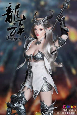 PLAY TOY 1/6 Dragon Elves silver P016B