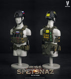(RE ORDER) VERYCOOL 1/6 MCB Camouflage Russian Special Combat Women Soldier VCF-2058A  B vest set