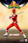 ThreeZero 3Z0310_CB Mighty Morphin Power Rangers – 1/6 Core Rangers + Green Ranger Six-Pack