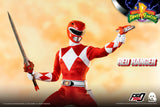 ThreeZero 3Z0310_CB Mighty Morphin Power Rangers – 1/6 Core Rangers + Green Ranger Six-Pack