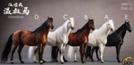 JXK Studio: JXK013 1/12th Scale Hannover Horse (Letter E, Black)