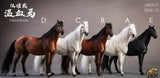 JXK Studio: JXK013 1/12th Scale Hannover Horse (Letter E, Black)