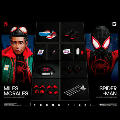 YOUNGRICH TOYS 1/6 YR-003 Into the Spider-Verse Miles Morales Figure Collectible Spiderman
