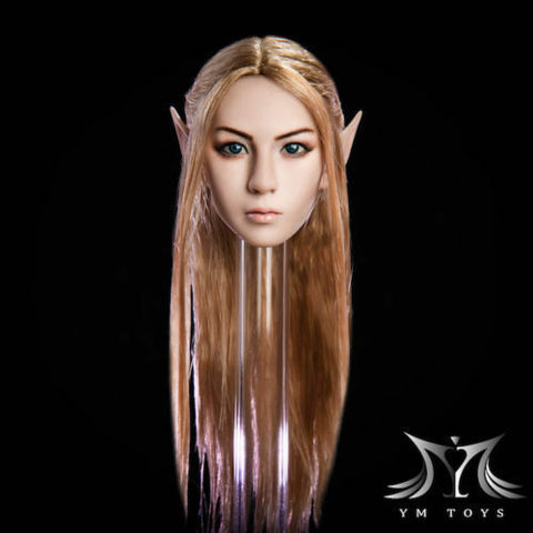 YMTOYS: YMT09A Long Blonde Hair Elf Head