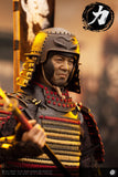 POPTOYS 1/6 POP-EX044 Ashigaru Trio First Bomb Li Ashigaru Saiga Helmet 100% Alloy  handmade armor