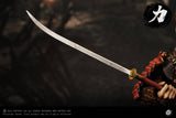 POPTOYS 1/6 POP-EX044 Ashigaru Trio First Bomb Li Ashigaru Saiga Helmet 100% Alloy  handmade armor