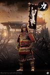 POPTOYS 1/6 POP-EX044 Ashigaru Trio First Bomb Li Ashigaru Saiga Helmet 100% Alloy  handmade armor
