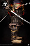 POPTOYS 1/6 POP-EX044 Ashigaru Trio First Bomb Li Ashigaru Saiga Helmet 100% Alloy  handmade armor