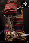 POPTOYS 1/6 POP-EX044 Ashigaru Trio First Bomb Li Ashigaru Saiga Helmet 100% Alloy  handmade armor