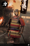 POPTOYS 1/6 POP-EX044 Ashigaru Trio First Bomb Li Ashigaru Saiga Helmet 100% Alloy  handmade armor