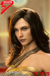 TTTOYS 1/6 soldier Wonder Woman 5.0 Gal Gadot hair transplant head carving TQ022