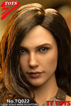TTTOYS 1/6 soldier Wonder Woman 5.0 Gal Gadot hair transplant head carving TQ022