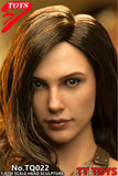 TTTOYS 1/6 soldier Wonder Woman 5.0 Gal Gadot hair transplant head carving TQ022