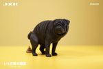 JXK 1/6 Pug Half Squat JXK122ABC