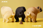 JXK 1/6 Pug Half Squat JXK122ABC