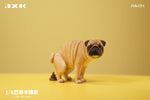 JXK 1/6 Pug Half Squat JXK122ABC